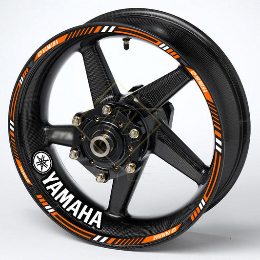 Yamaha Motorcycle Wheel Decals – Rim Stickers