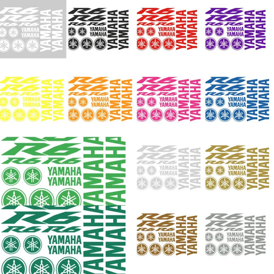 Yamaha R6 Motorcycle Decal Kit – Motorcycle Graphics