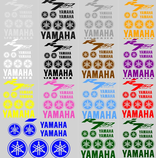 Yamaha R750 Motorcycle Decal Kit