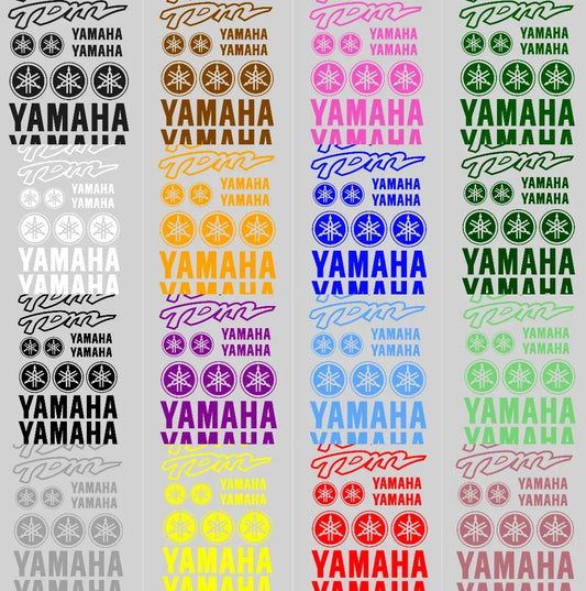 Yamaha TDM Motorcycle Decal Kit