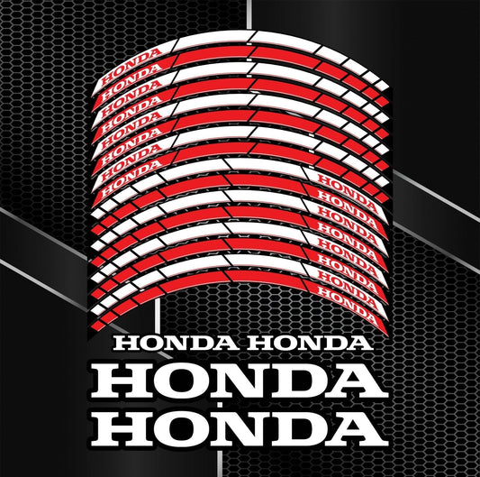Honda Fireblade Wheel Decals – Any Colour Motorcycle Rim Stickers