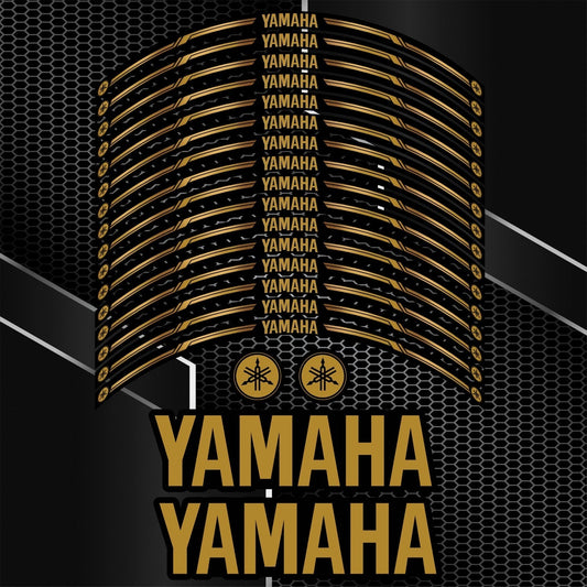 Yamaha MT Series Wheel Decals – Motorcycle Rim Sticker Kit