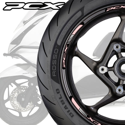 Honda PCX Scooter Wheel Decals – Motorcycle Rim Stickers
