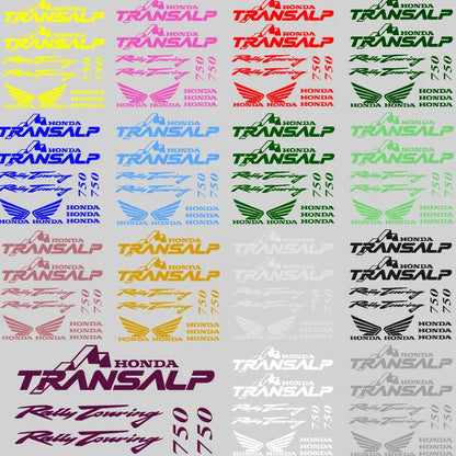 Honda Transalp 750 Motorcycle Decal Kit