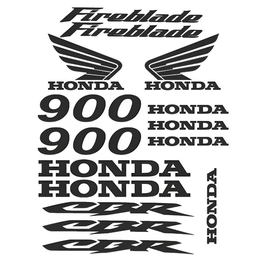 Honda CBR900 Fireblade Motorcycle Decal Kit