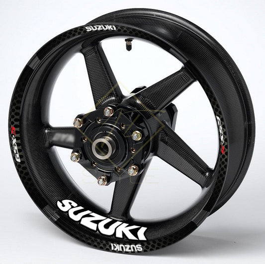 Suzuki GSX-S 750 1000 wheel decals 20-piece rim and inner wheel stickers