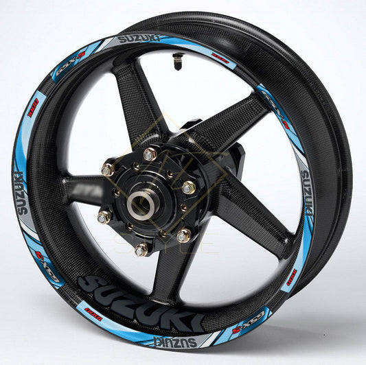 Suzuki GSX-S1000 wheel decals 20-piece rim and inner wheel stickers