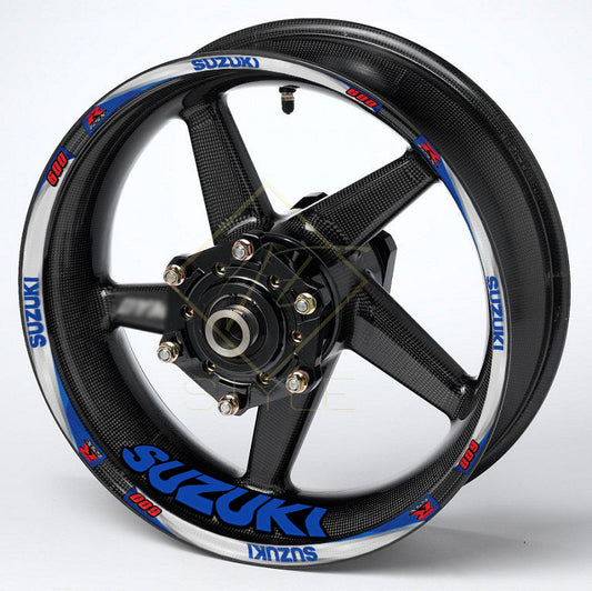 Suzuki GSX-R600 Gixxer 600 wheel decals 20pcs rim stickers set