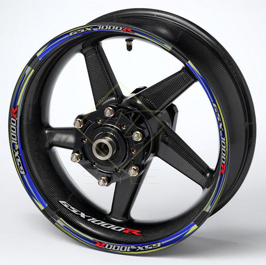 Suzuki GSX-R1000R Gixxer wheel decals 20pcs rim stickers set