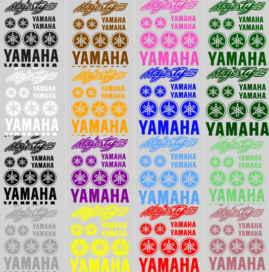 Yamaha Majesty 125 Motorcycle Decal Kit