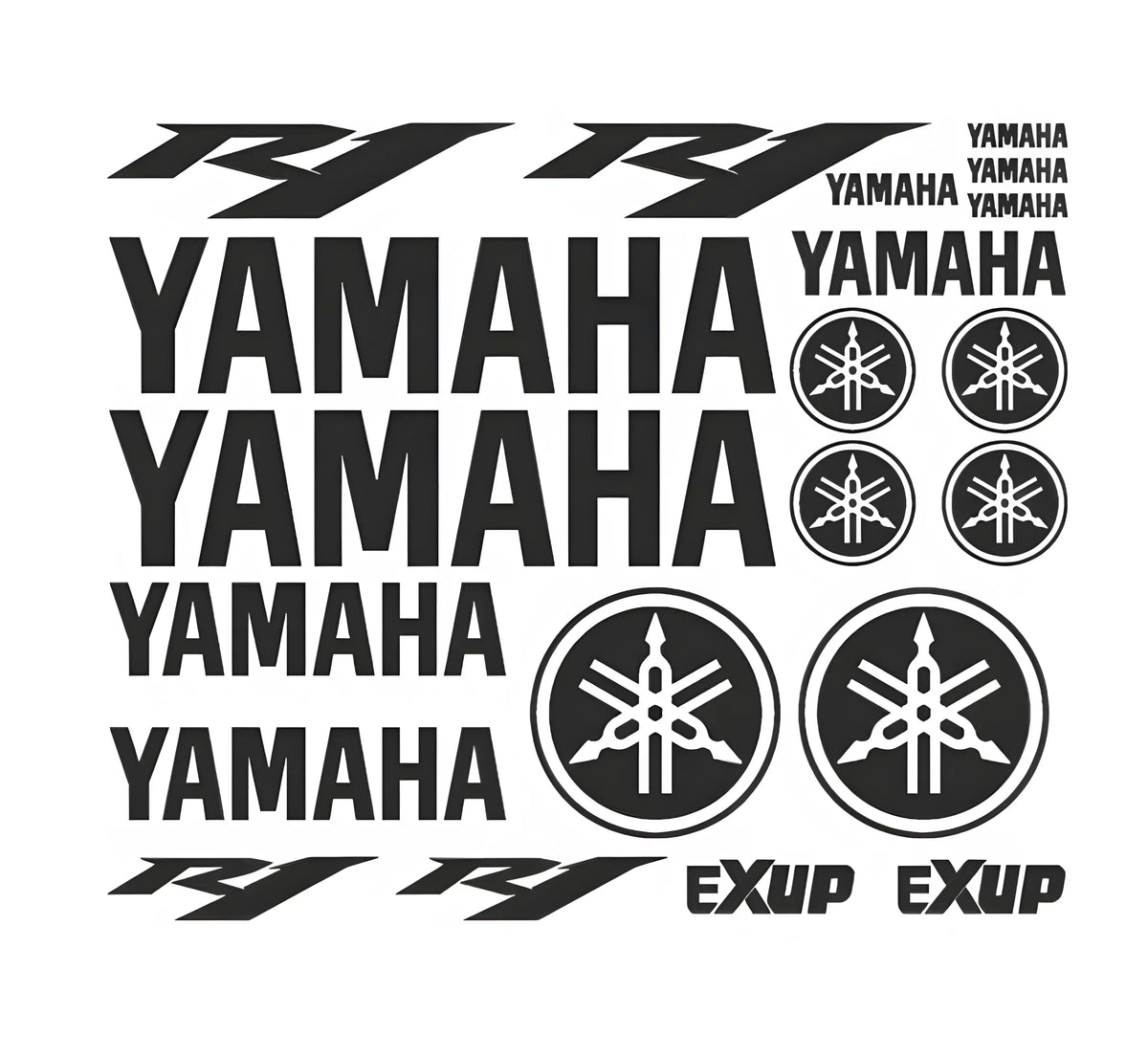 Yamaha R1 EXUP Motorcycle Decal Kit