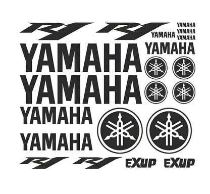 Yamaha R1 EXUP Motorcycle Decal Kit