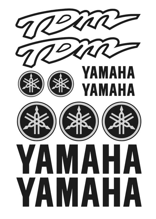 Yamaha TDM Motorcycle Decal Kit