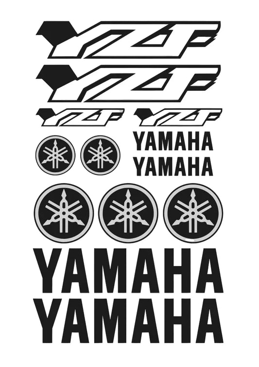 Yamaha YZF Motorcycle Decal Kit